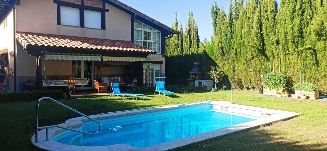 Vivienda El Olivo Con Piscina Privada Y Jardin. Villa Ayegui Eksteriør billede